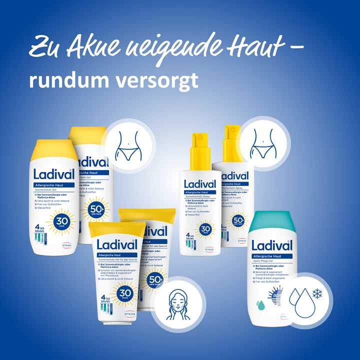 Produktserie Ladival Allergische Haut Produktserie Ladival Allergische Haut