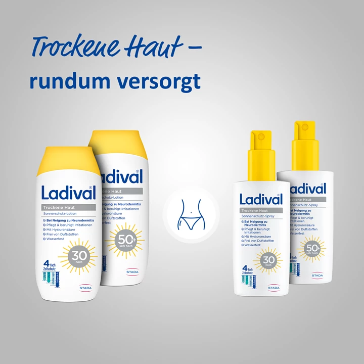 Produktserie Ladival Trockene Haut Produktserie Ladival Trockene Haut