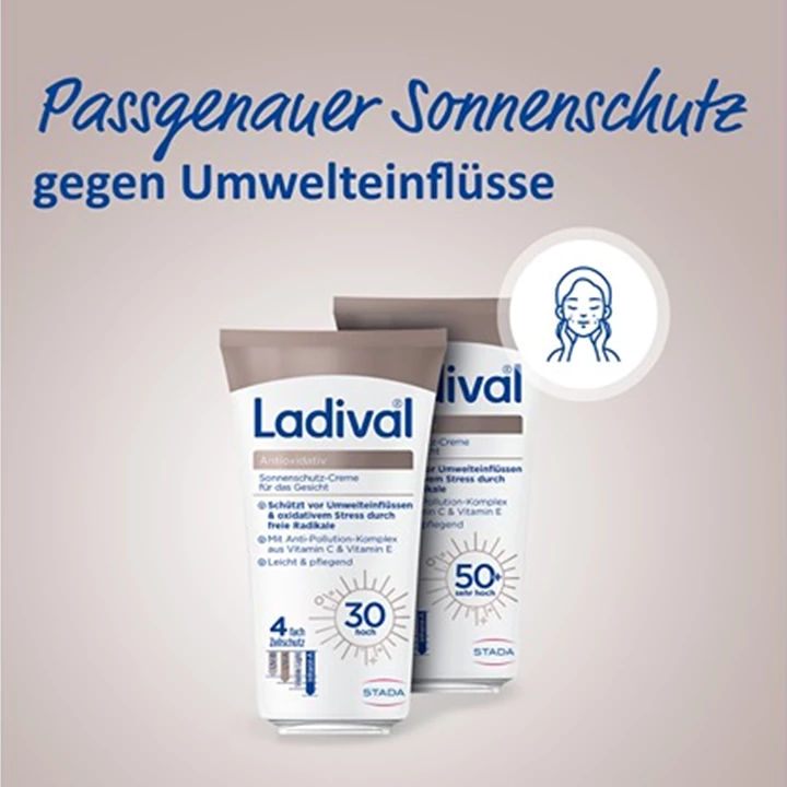 Produktserie Ladival Antioxidativ Produktserie Ladival Antioxidativ