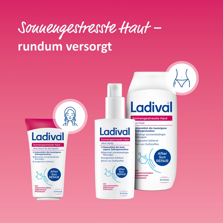 Produktserie Ladival Akut Produktserie Ladival Akut
