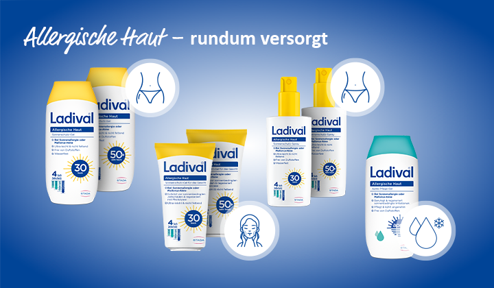 Produkt-Palette Ladival Allergische Haut Produkt-Palette Ladival Allergische Haut