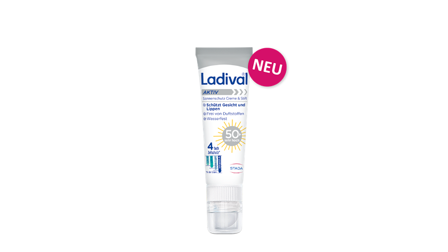 Ladival Aktiv Sonnenschutz für Gesicht und Lippen